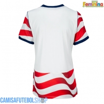 Camisa de time de futebol Estados Unidos Replicas 1º Equipamento Feminina Mundo 2026 Manga Curta